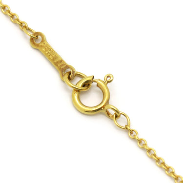 ティファニー Tiffany & Co インフィニティ クロス イエローゴールド K18YG ネックレス 750YG 18金 18KT エルサペレッティ