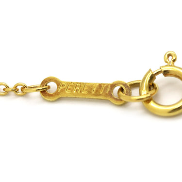 ティファニー Tiffany & Co インフィニティ クロス イエローゴールド K18YG ネックレス 750YG 18金 18KT エルサペレッティ