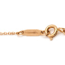 ティファニー Tiffany & Co リボン ボウ ペンダント ローズゴールド K18PG ピンクサファイヤ ネックレス ピンクゴールド Au750 PG 3P