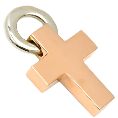 ポメラート Pomellato エンジェルクロス ピンクゴールドXホワイトゴールド K18PG K18WG ペンダントトップ ネックレストップ 18KT