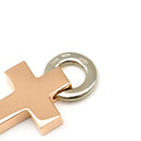 ポメラート Pomellato エンジェルクロス ピンクゴールドXホワイトゴールド K18PG K18WG ペンダントトップ ネックレストップ 18KT