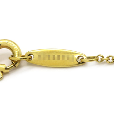 ティファニー Tiffany & Co バイザヤード シングルダイヤモンド ペンダント イエローゴールド K18YG ダイヤモンド ネックレス 750YG T&Co. 1石 エルサペレッティ