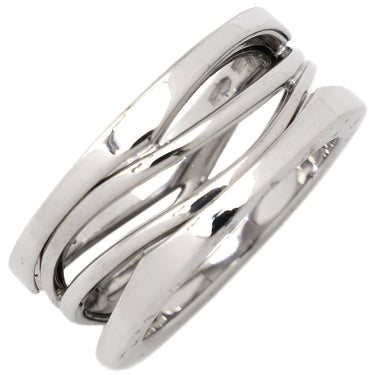 ブルガリ BVLGARI ビーゼロワン B-zero1 レジェンド 3バンドリング ホワイトゴールド K18WG #55(JP14.5) リング 指輪 750 18金 WG 14.5号