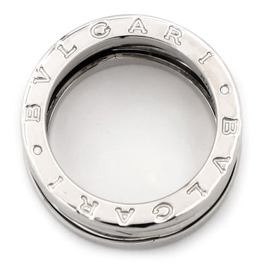 ブルガリ BVLGARI ビーゼロワン B-zero1 レジェンド 3バンドリング ホワイトゴールド K18WG #55(JP14.5) リング 指輪 750 18金 WG 14.5号