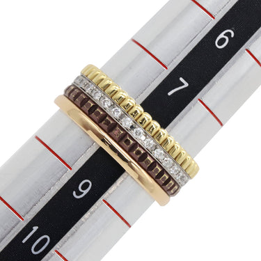 ブシュロン BOUCHERON キャトル クラシック リング スモール JR0062748 4カラー K18YG K18PG K18WG ブラウンPVD ダイヤモンド #T48(JP8) リング 指輪 750 ダイヤモンド 8号