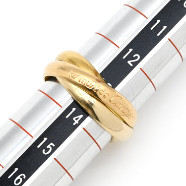 カルティエ Cartier トリニティ クラシック ホワイトゴールドXイエローゴールドXピンクゴールド K18WG K18YG K18PG #54(JP14) リング 指輪 3連 3カラー 13号