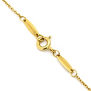 ティファニー Tiffany & Co バイザヤード シングルダイヤモンド ペンダント イエローゴールド K18YG ダイヤモンド ネックレス 750YG T&Co. 1石 エルサペレッティ