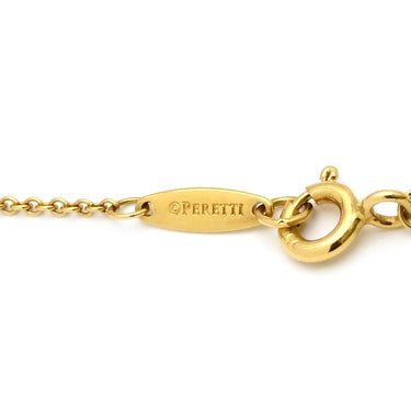 ティファニー Tiffany & Co バイザヤード シングルダイヤモンド ペンダント イエローゴールド K18YG ダイヤモンド ネックレス 750YG T&Co. 1石 エルサペレッティ