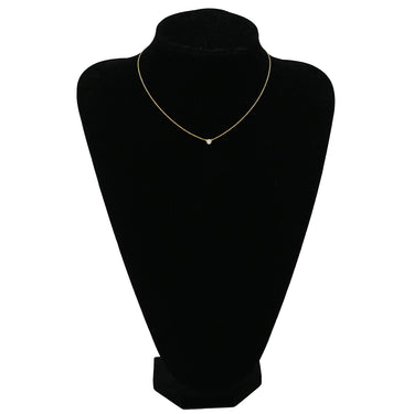 ティファニー Tiffany & Co バイザヤード シングルダイヤモンド ペンダント イエローゴールド K18YG ダイヤモンド ネックレス 750YG T&Co. 1石 エルサペレッティ