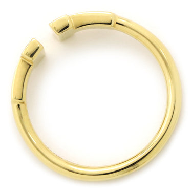 ティファニー Tiffany & Co T ダイヤモンド ワイヤー 60147104 イエローゴールド K18YG ダイヤモンド リング 指輪 T&Co. AU750 7号