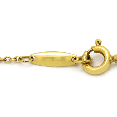 ティファニー Tiffany & Co バイザヤード シングルダイヤモンド ペンダント イエローゴールド K18YG ダイヤモンド ネックレス 750YG T&Co. 1石 エルサペレッティ