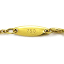 ティファニー Tiffany & Co バイザヤード シングルダイヤモンド ペンダント イエローゴールド K18YG ダイヤモンド ネックレス 750YG T&Co. 1石 エルサペレッティ