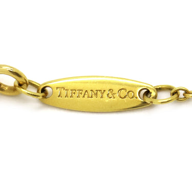 ティファニー Tiffany & Co バイザヤード シングルダイヤモンド ペンダント イエローゴールド K18YG ダイヤモンド ネックレス 750YG T&Co. 1石 エルサペレッティ
