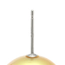 ノンブランド NON BRAND パールピアス プラチナシルバー Pt900 パール ピアス 白蝶 ゴールデン パール ゴールドパール プラチナ