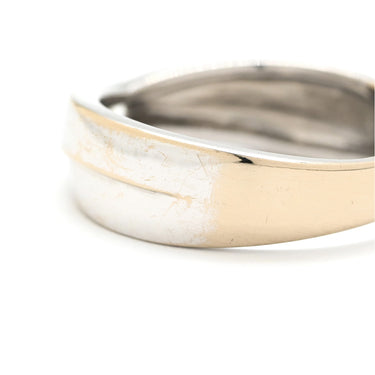 ノンブランド NON BRAND ダイヤリング ホワイトゴールド K18WG ダイヤモンド リング 指輪 10.5号