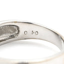 ノンブランド NON BRAND ダイヤリング ホワイトゴールド K18WG ダイヤモンド リング 指輪 10.5号