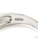 ノンブランド NON BRAND ダイヤリング ホワイトゴールド K18WG ダイヤモンド リング 指輪 10.5号