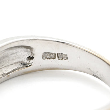 ノンブランド NON BRAND ダイヤリング ホワイトゴールド K18WG ダイヤモンド リング 指輪 10.5号