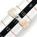 ノンブランド NON BRAND ダイヤリング ホワイトゴールド K18WG ダイヤモンド リング 指輪 10.5号