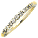 ノンブランド NON BRAND ダイヤモンド リング ホワイトゴールド K10WG リング 指輪 8号