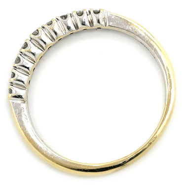 ノンブランド NON BRAND ダイヤモンド リング ホワイトゴールド K10WG リング 指輪 8号