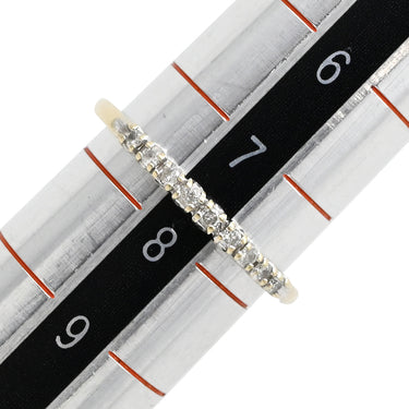 ノンブランド NON BRAND ダイヤモンド リング ホワイトゴールド K10WG リング 指輪 8号