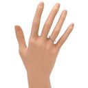 ノンブランド NON BRAND ダイヤモンド リング ホワイトゴールド K10WG リング 指輪 8号