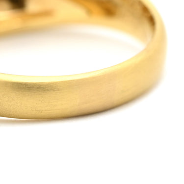 ノンブランド NON BRAND ダイヤリング イエローゴールド K18YG ダイヤモンド リング 指輪 15号