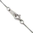 ノンブランド NON BRAND ダイヤペンダント ホワイトゴールド K18WG ダイヤモンド K14WG(チェーン) ネックレス 5石