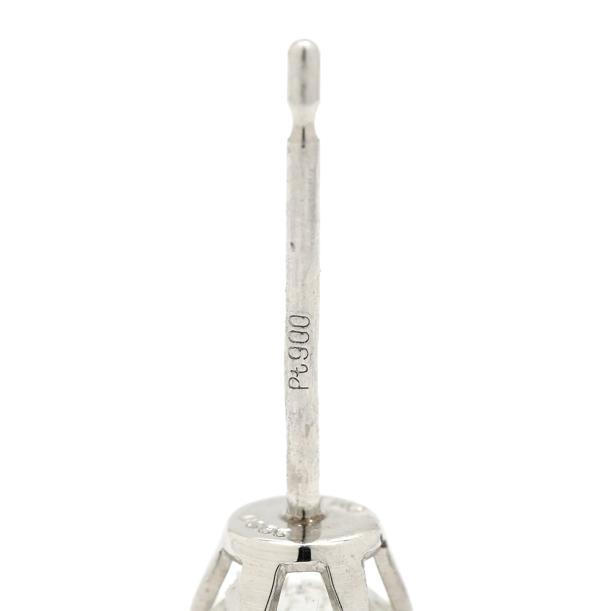 ぱ*ん様 pt900 1p プラチナ　ダイヤモンドピアス d-dtisk08u-1.jpg