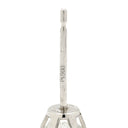 ノンブランド NON BRAND ダイヤピアス プラチナシルバー Pt900 ダイヤモンド ピアス 1P 1粒