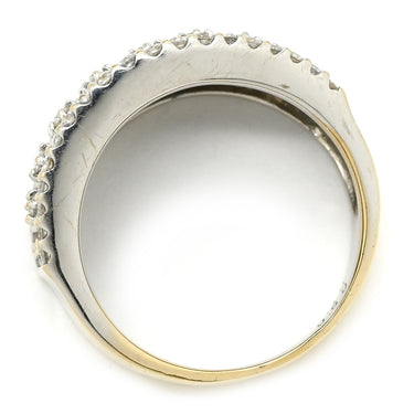 ノンブランド NON BRAND ブラックダイヤ リング ホワイトゴールド K18WG ダイヤモンド ブラックダイヤモンド リング 指輪 11号