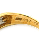 ノンブランド NON BRAND ルビー ダイヤリング イエローゴールド×プラチナシルバー K18YG Pt900 ルビー ダイヤモンド リング 指輪 Pt900 イエローゴールド プラチナ コンビ レッド 赤 11号