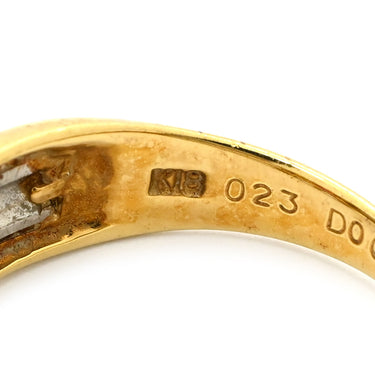 ノンブランド NON BRAND ルビー ダイヤリング イエローゴールド×プラチナシルバー K18YG Pt900 ルビー ダイヤモンド リング 指輪 Pt900 イエローゴールド プラチナ コンビ レッド 赤 11号