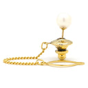 ノンブランド NON BRAND パール 真珠 イエローゴールド K18YG パール GP(留め具) タイピン 750 YG