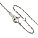 ノンブランド NON BRAND ダイヤペンダント プラチナシルバー Pt900 ダイヤモンド Pt850(チェーン) ネックレス 1P 1粒