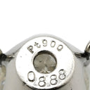 ノンブランド NON BRAND ダイヤペンダント プラチナシルバー Pt900 ダイヤモンド Pt850(チェーン) ネックレス 1P 1粒