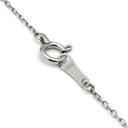 ノンブランド NON BRAND ダイヤペンダント ホワイトゴールド K18WG ダイヤモンド ネックレス ティアラ 5P 5石 一文字