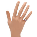 ノンブランド NON BRAND ルビー ダイヤリング プラチナシルバー Pt850 ルビー ダイヤモンド リング 指輪 レッド 赤 4.5号