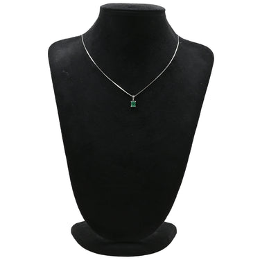 ノンブランド NON BRAND エメラルド プラチナシルバー Pt900 エメラルド ペンダントトップ 緑 ネックレストップ