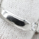 ノンブランド NON BRAND ダイヤリング ホワイトゴールド K18WG ダイヤモンド リング 指輪 1P 1粒 19号