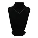 ノンブランド NON BRAND ダイヤペンダント プラチナシルバー Pt850 ダイヤモンド ネックレス 1P 1粒