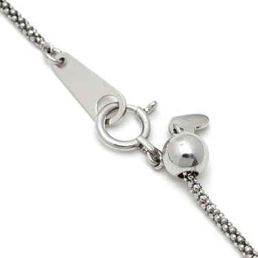 ノンブランド NON BRAND ダイヤ ペンダント ホワイトゴールド×オニキスブラック K18WG ダイヤモンド オニキス ネックレス 750 18K 18金 WG