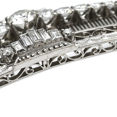 ノンブランド NON BRAND 帯どめ ダイヤ プラチナシルバー Pt ダイヤモンド アクセサリー 帯留 Pm