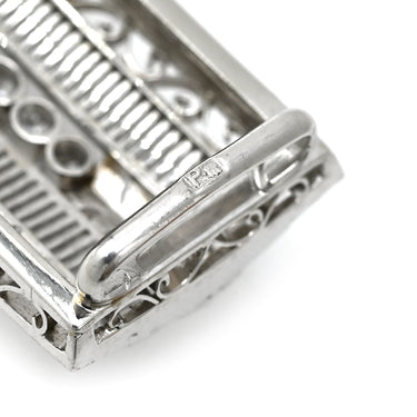 ノンブランド NON BRAND 帯どめ ダイヤ プラチナシルバー Pt ダイヤモンド アクセサリー 帯留 Pm