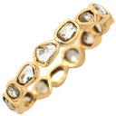 ノンブランド NON BRAND ダイヤリング イエローゴールド K10YG ダイヤモンド リング 指輪 15号