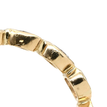 ノンブランド NON BRAND ダイヤリング イエローゴールド K10YG ダイヤモンド リング 指輪 15号