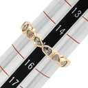 ノンブランド NON BRAND ダイヤリング イエローゴールド K10YG ダイヤモンド リング 指輪 15号