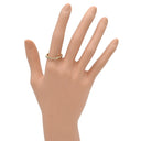 ノンブランド NON BRAND ダイヤリング イエローゴールド K10YG ダイヤモンド リング 指輪 15号