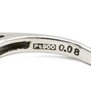 ノンブランド NON BRAND ルビー ダイヤリング プラチナシルバー Pt900 ルビー ダイヤモンド リング 指輪 レッド 赤 13号